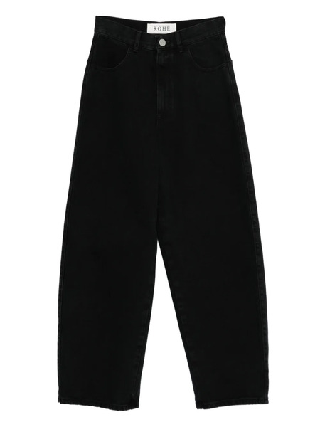  Róhe High-waisted Jeans - Black 