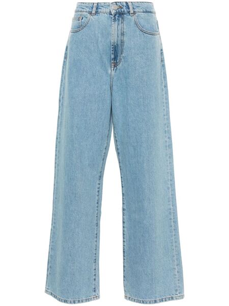  Róhe Low-waist Wide-leg Jeans - Blue 