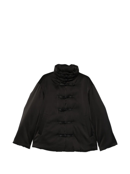  Róhe Satin-effect Puffer Jacket - Black 