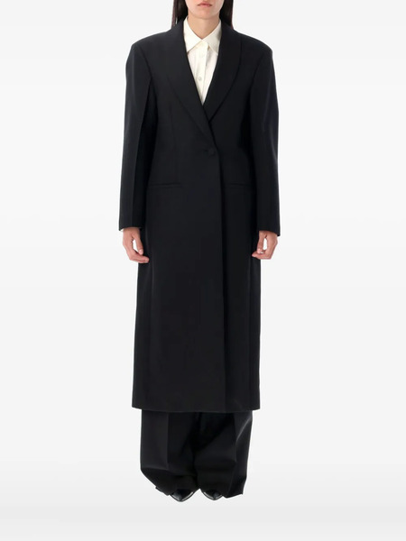  Róhe Shawl-lapels Coat - Black 