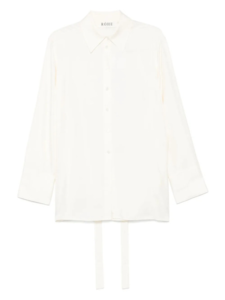  Róhe Silk Shirt - Neutrals 