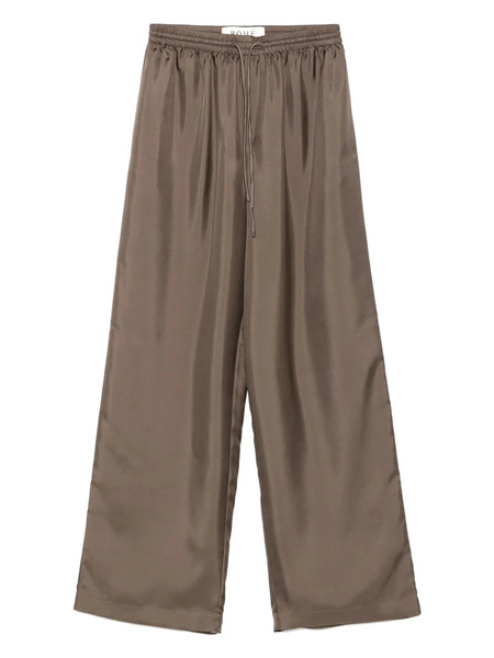  Róhe Silk Trousers - Brown 