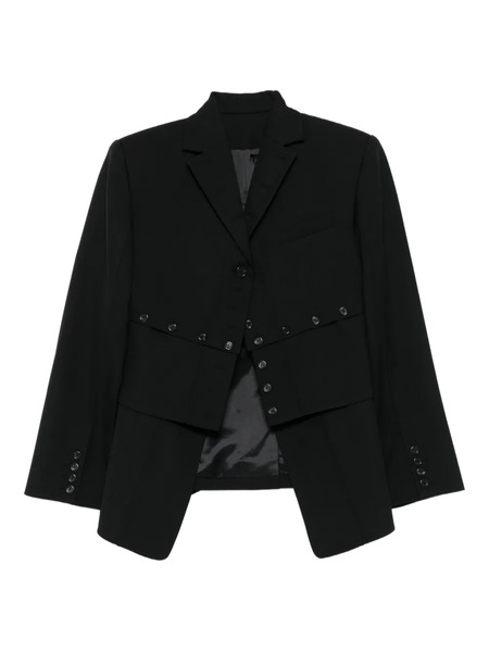  Rokh Button-fastening Blazer - Black 