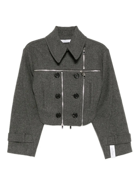  Rokh Double Breasted Jacket - Grey 