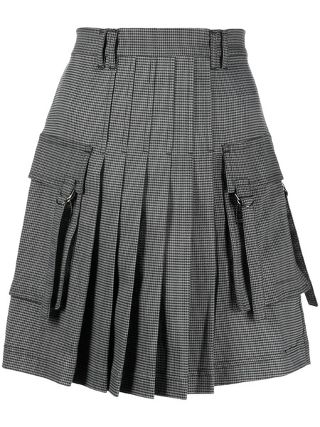  Rokh Pleated Mini Skirt - Black 