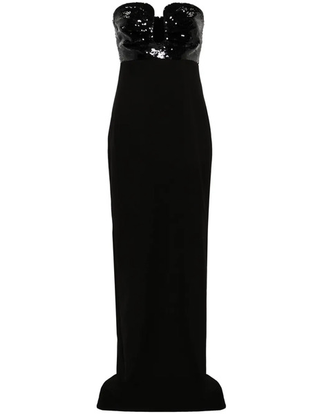  Roland Mouret Panelled-design Dress - Black 