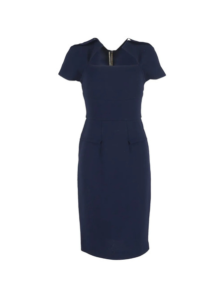  Roland Mouret The Biltmore Wool Dress - Blue 