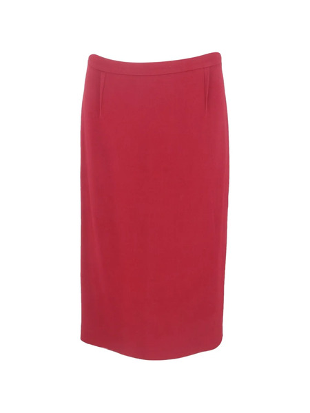  Roland Mouret Zipped Midi Pencil Skirt - Red 