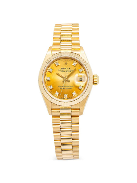  Rolex Datejust Diamond 26mm Watch - Gold 