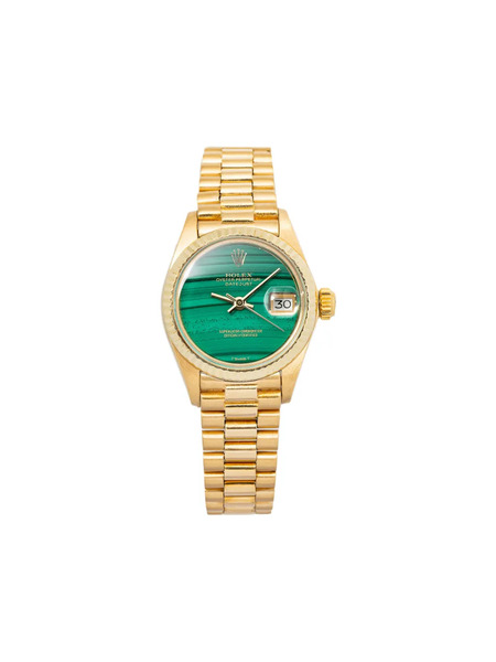  Rolex Datejust 26mm Watch - Green 