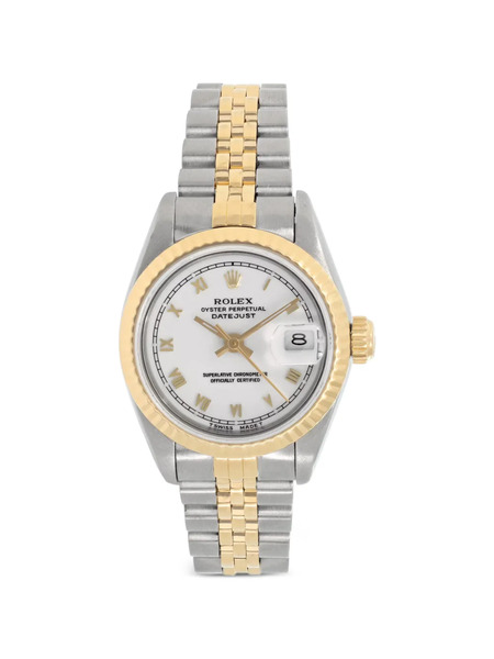  Rolex Datejust 26mm Watch - White 