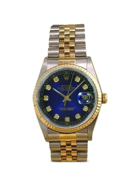  Rolex Oyster Perpetual Datejust 36mm Watch - Blue 