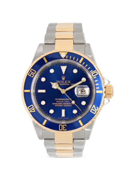  Rolex Oyster Perpetual Submariner 40mm Watch - Blue 