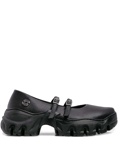  Rombaut Buckle-fastening Ballet Flats - Black 
