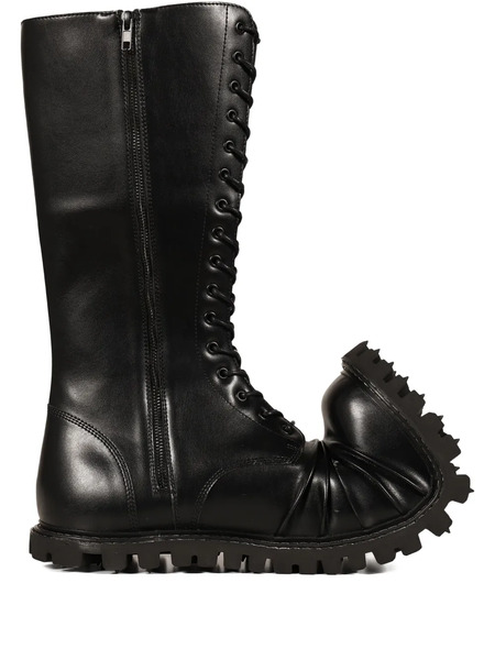  Rombaut Lace-up Lug-sole Boots - Black 
