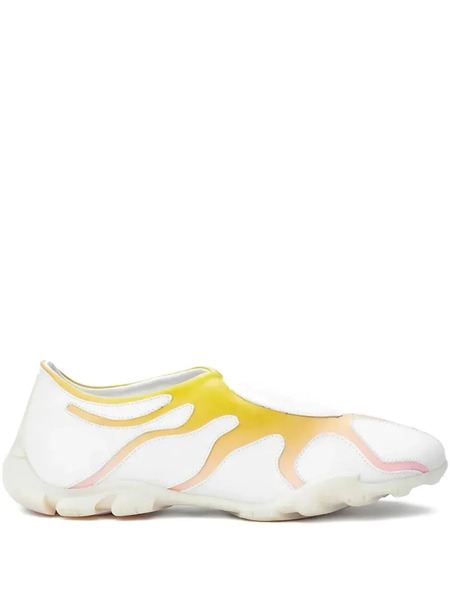  Rombaut Wave-patterned Slip-on Sneakers - White 