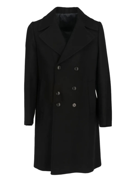  Romeo Gigli Pre-owned Double-breasted Belted Coat - Black 