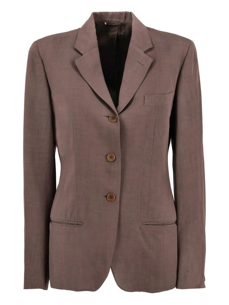  Romeo Gigli Pre-owned Single-breasted Blazer - Brown 