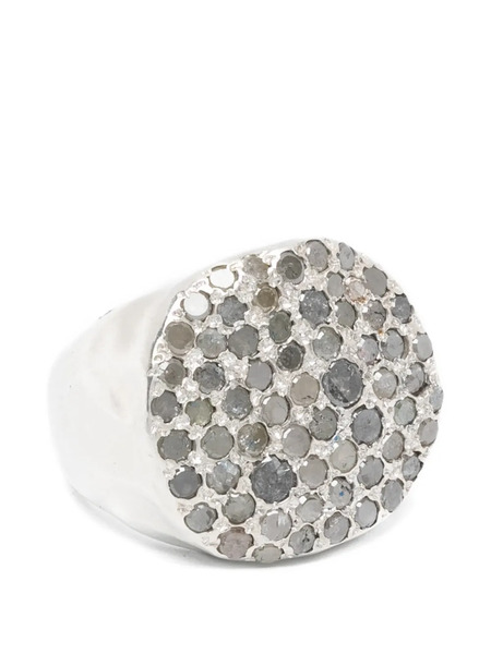  Rosa Maria Aynur Diamond Ring - Silver 