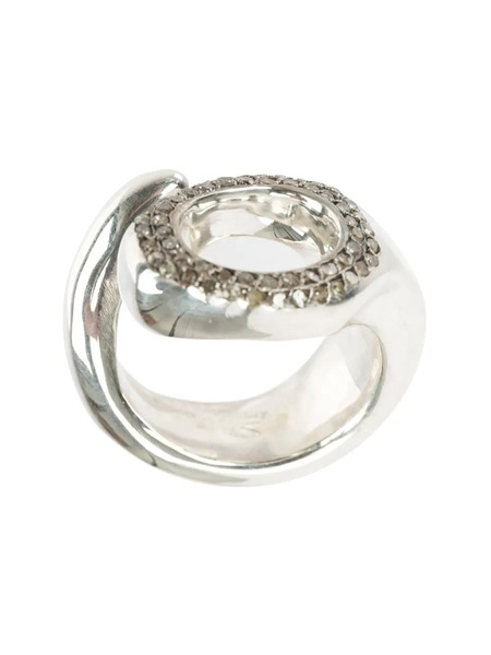  Rosa Maria Cognac Diamond Ring - Metallic 