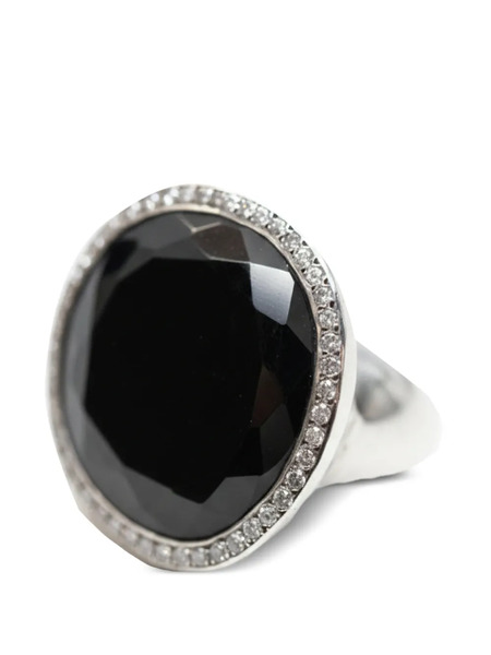  Rosa Maria Roberta Diamond And Spinel Ring - Silver 