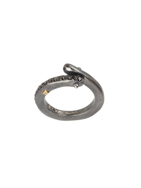  Rosa Maria Studded Ring - Silver 