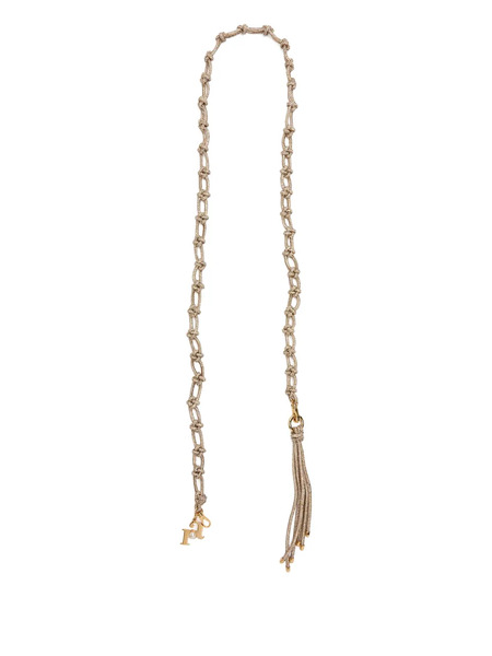  Rosantica Capri Crystal-embellished Strap - Gold 