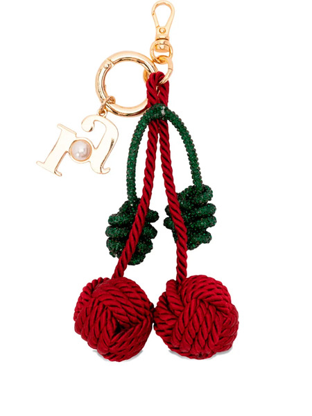  Rosantica Cherry-motif Keyring - Red 