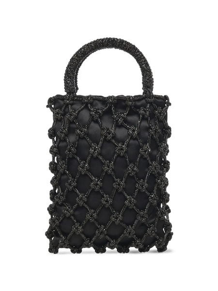  Rosantica Crystal-embellishment Top-handle Tote Bag - Black 