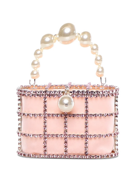  Rosantica Crystal Mini Bag - Pink 