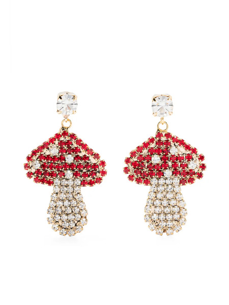 Rosantica Mushroom-shape Earrings - Gold 