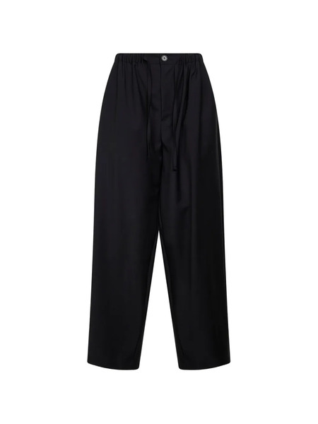  Rose Burrito Button-fastening Trousers - Black 