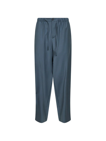  Rose Burrito Drawstring Trousers - Blue 