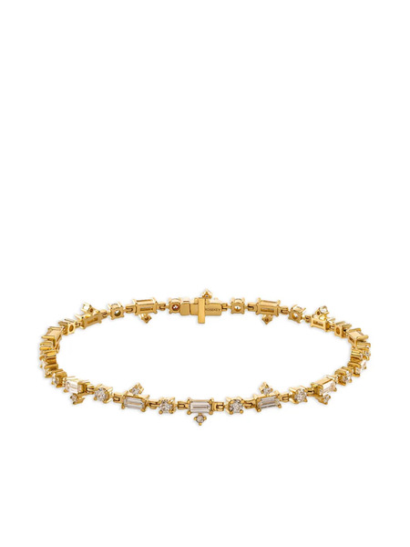  Rosekey 18k Yellow Gold Fizz At The First Sight Diamond Bracelet 