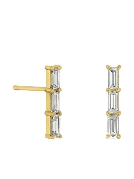  Rosekey 18k Yellow-gold Whistle Diamond Earrings 
