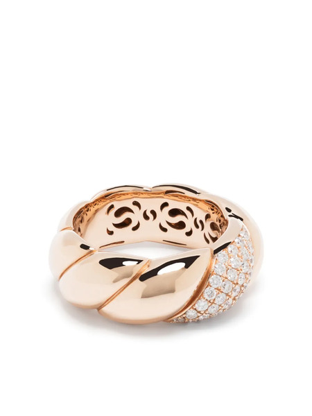  Rosekey 18kt Rose Gold Diamond Ring - Pink 