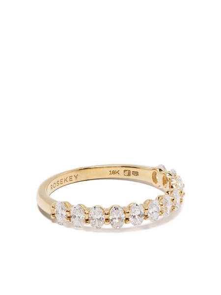  Rosekey 18kt Yellow Gold Diamond Ring 