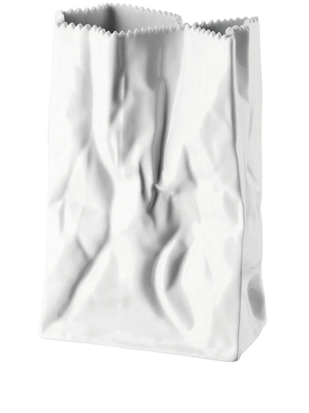  Rosenthal Paper-bag 18cm Porcelain Vase - White 