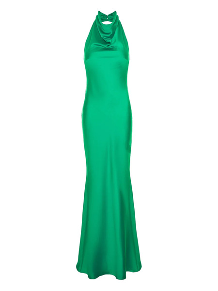  Roserry Capri Halterneck Maxi Dress - Green 