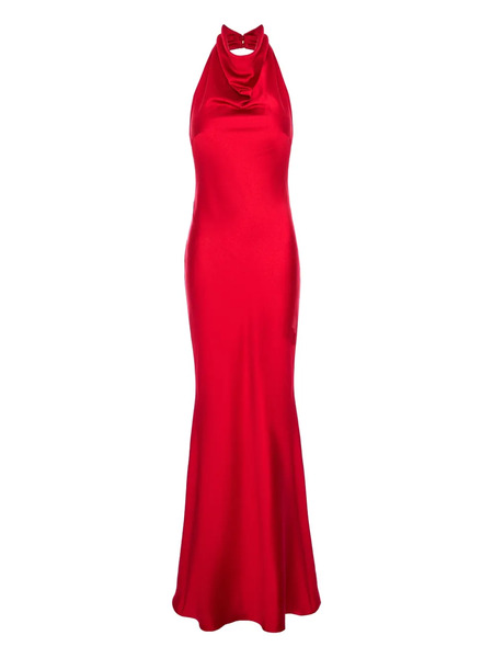  Roserry Capri Halterneck Maxi Dress - Red 