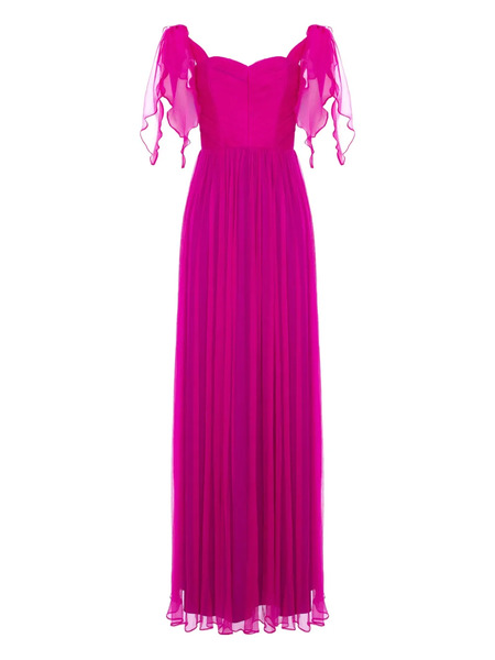  Roserry Elizabeth Ruffled Maxi Dress - Pink 