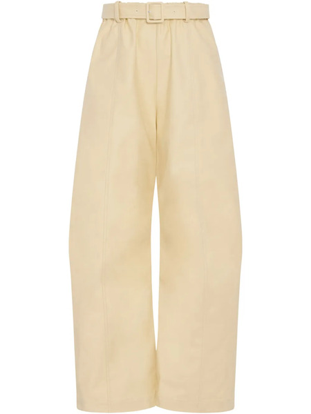  Rosetta Getty Belted Tapered Trousers - Yellow 