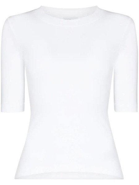  Rosetta Getty Half-sleeve Crew Neck T-shir - White 