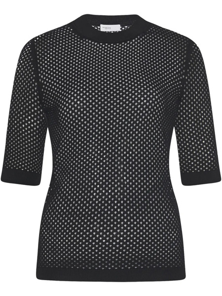  Rosetta Getty Mesh Top - Black 