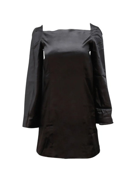  Rosetta Getty Square-neck Dress - Black 