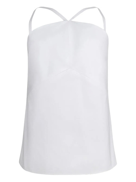  Rosie Assoulin Cross-strap Top - White 