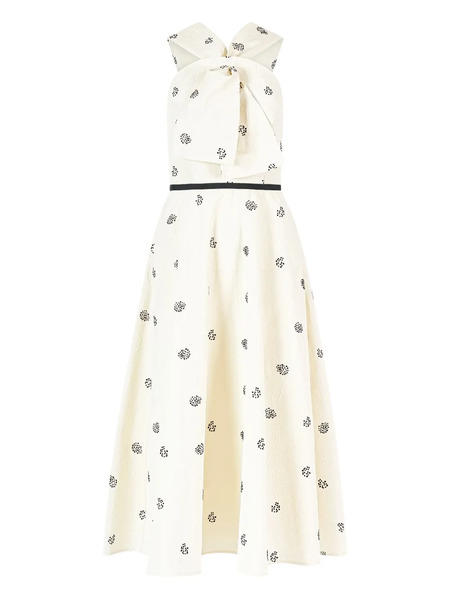  Rosie Assoulin Sailor Midi Dress - Neutrals 