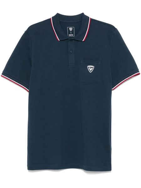  Rossignol Cotton Polo Shirt - Blue 