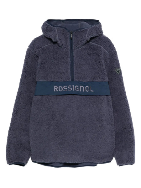  Rossignol Fleece Half-zip Hoodie - Blue 