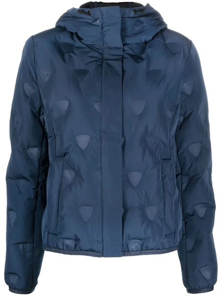  Rossignol Hooded Quilted Jacket - Blue 